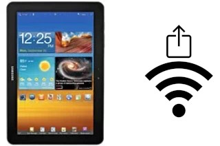 Generar QR con la clave Wifi en un Samsung Galaxy Tab 8.9 P7310