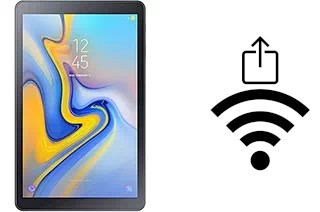 Generar QR con la clave Wifi en un Samsung Galaxy Tab A 10.5