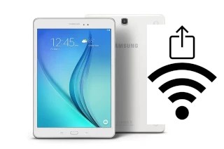 Generar QR con la clave Wifi en un Samsung Galaxy Tab A 9.7