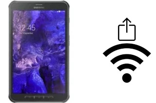 Generar QR con la clave Wifi en un Samsung Galaxy Tab Active