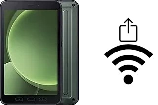 Cómo generar un código QR con la contraseña Wifi en un Samsung Galaxy Tab Active5