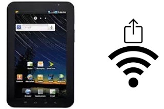 Generar QR con la clave Wifi en un Samsung Galaxy Tab CDMA P100