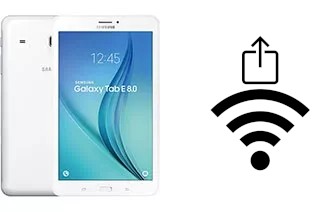 Generar QR con la clave Wifi en un Samsung Galaxy Tab E 8.0