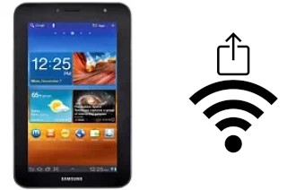 Generar QR con la clave Wifi en un Samsung P6210 Galaxy Tab 7.0 Plus