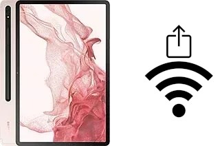 Generar QR con la clave Wifi en un Samsung Galaxy Tab S8+