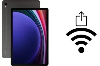 Generar QR con la clave Wifi en un Samsung Galaxy Tab S9