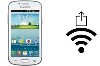 Generar QR con la clave Wifi en un Samsung Galaxy Trend II Duos S7572