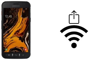 Generar QR con la clave Wifi en un Samsung Galaxy Xcover 4s