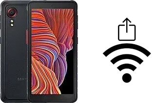 Generar QR con la clave Wifi en un Samsung Galaxy Xcover 5