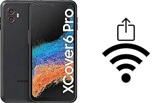 Generar QR con la clave Wifi en un Samsung Galaxy Xcover6 Pro