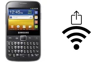 Generar QR con la clave Wifi en un Samsung Galaxy Y Pro B5510