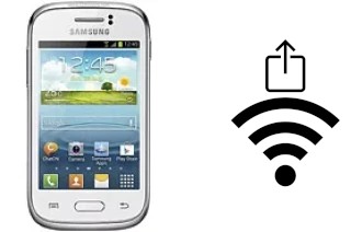 Generar QR con la clave Wifi en un Samsung Galaxy Young S6310