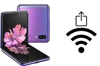 Generar QR con la clave Wifi en un Samsung Galaxy Z Flip 5G