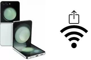 Generar QR con la clave Wifi en un Samsung Galaxy Z Flip5