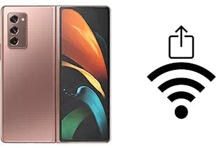 Generar QR con la clave Wifi en un Samsung Galaxy Z Fold2 5G