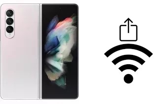 Generar QR con la clave Wifi en un Samsung Galaxy Z Fold3 5G