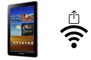 Generar QR con la clave Wifi en un Samsung P6800 Galaxy Tab 7.7