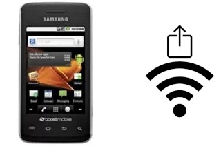 Generar QR con la clave Wifi en un Samsung Galaxy Prevail