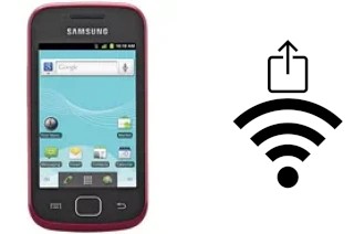 Generar QR con la clave Wifi en un Samsung R680 Repp