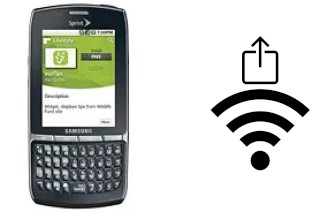 Generar QR con la clave Wifi en un Samsung M580 Replenish