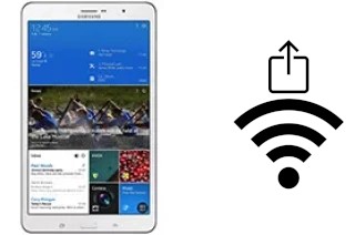 Generar QR con la clave Wifi en un Samsung Galaxy Tab Pro 8.4