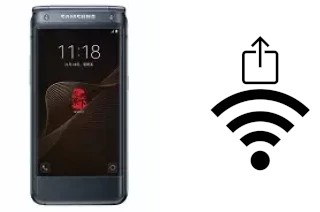 Generar QR con la clave Wifi en un Samsung W2017