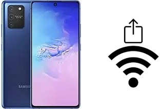 Generar QR con la clave Wifi en un Samsung Galaxy S10 Lite