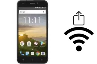 Generar QR con la clave Wifi en un Senseit A250