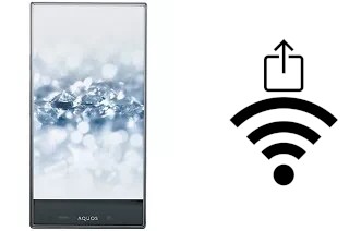 Generar QR con la clave Wifi en un Sharp Aquos Crystal 2