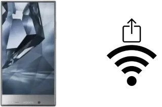 Generar QR con la clave Wifi en un Sharp Aquos Crystal X