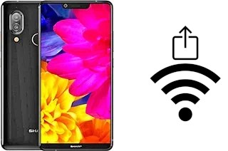 Generar QR con la clave Wifi en un Sharp Aquos D10