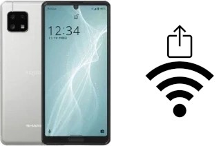 Generar QR con la clave Wifi en un Sharp Aquos Sense4 Lite