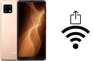 Generar QR con la clave Wifi en un Sharp Aquos sense5G