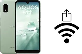 Generar QR con la clave Wifi en un Sharp Aquos wish