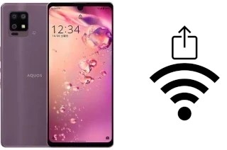 Generar QR con la clave Wifi en un Sharp Aquos Zero6