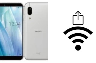 Generar QR con la clave Wifi en un Sharp Sense3 Plus