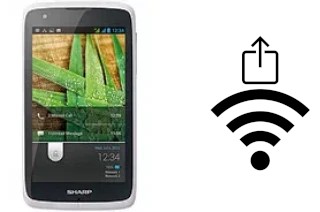 Generar QR con la clave Wifi en un Sharp SH530U