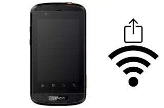 Generar QR con la clave Wifi en un Sigma_mobile Sigma mobile X-treme PQ11