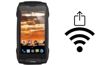 Generar QR con la clave Wifi en un Sigma_mobile Sigma mobile X-treme PQ25