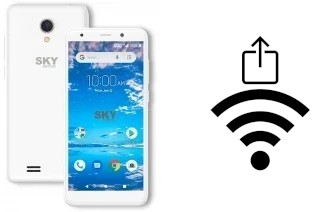 Generar QR con la clave Wifi en un Sky-Devices Elite B55