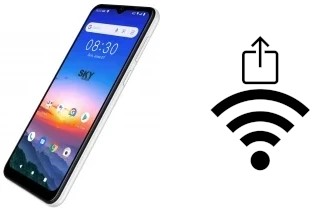 Generar QR con la clave Wifi en un Sky-Devices Elite B65