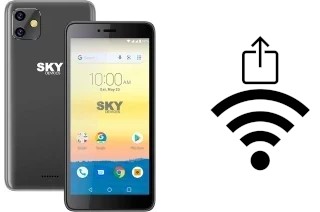 Generar QR con la clave Wifi en un Sky-Devices Elite H55