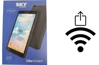 Generar QR con la clave Wifi en un Sky-Devices Elite OctaX