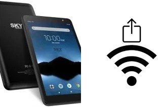 Generar QR con la clave Wifi en un Sky-Devices MaxView