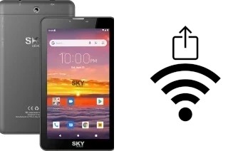 Generar QR con la clave Wifi en un Sky-Devices Platinum A7