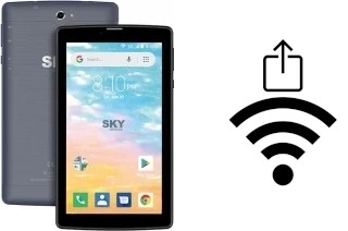 Generar QR con la clave Wifi en un Sky-Devices Platinum View2