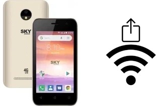 Generar QR con la clave Wifi en un Sky-Devices SKY Black