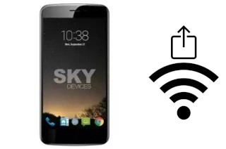 Generar QR con la clave Wifi en un Sky-Devices Sky Elite 5-5L Plus