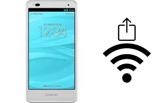 Generar QR con la clave Wifi en un SoftBank Softbank 202K