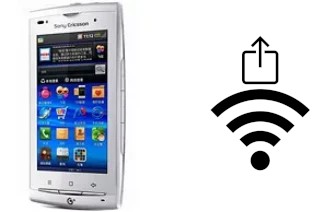 Generar QR con la clave Wifi en un Sony Ericsson A8i